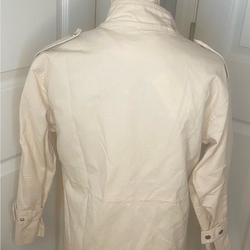 Women's Cream Jacket - Picture 5 of 6